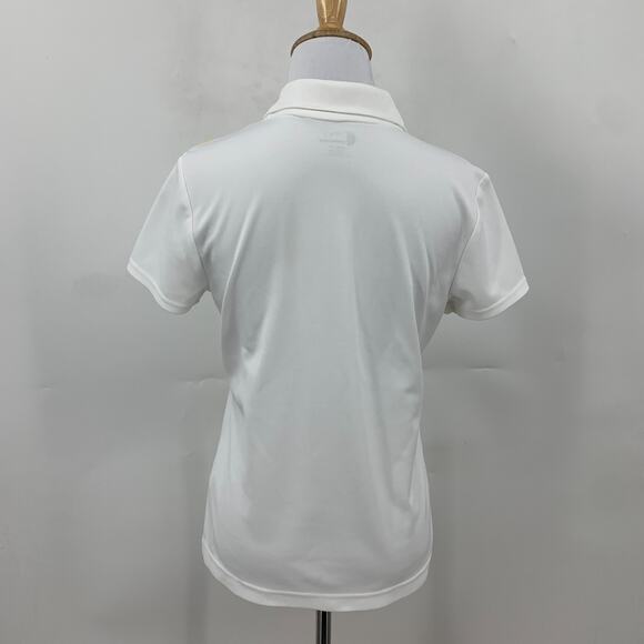 Izod Polo Shirt Womens XS Extra Small White Cool FX Short Sleeve Golf XFG Zip - Picture 5 of 11